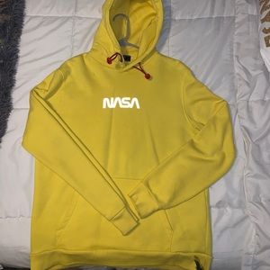 Nasa hoodie with pocket decal on the back from Forever 21
